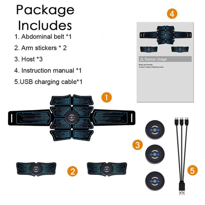 "Ultimate Ab Toner: Sports Vibration Belt Machine for Powerful Abdominal Muscle Stimulation and Fitness Training at Home Gym"